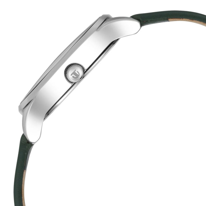 Titan Workwear Silver Dial Women Watch With Leather Strap NS2649SL01