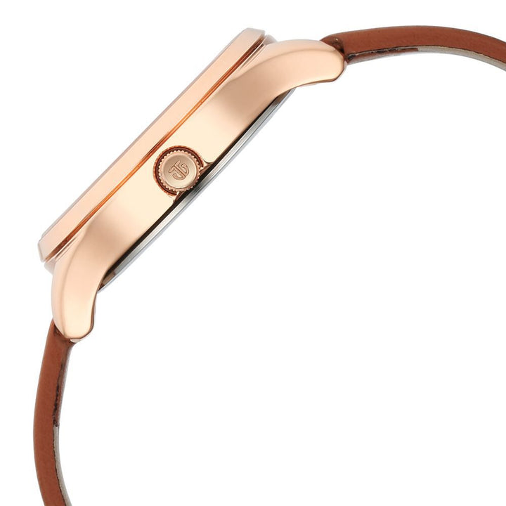 Titan Workwear White Dial Leather Strap Watch for Women - The Watch Factory ®