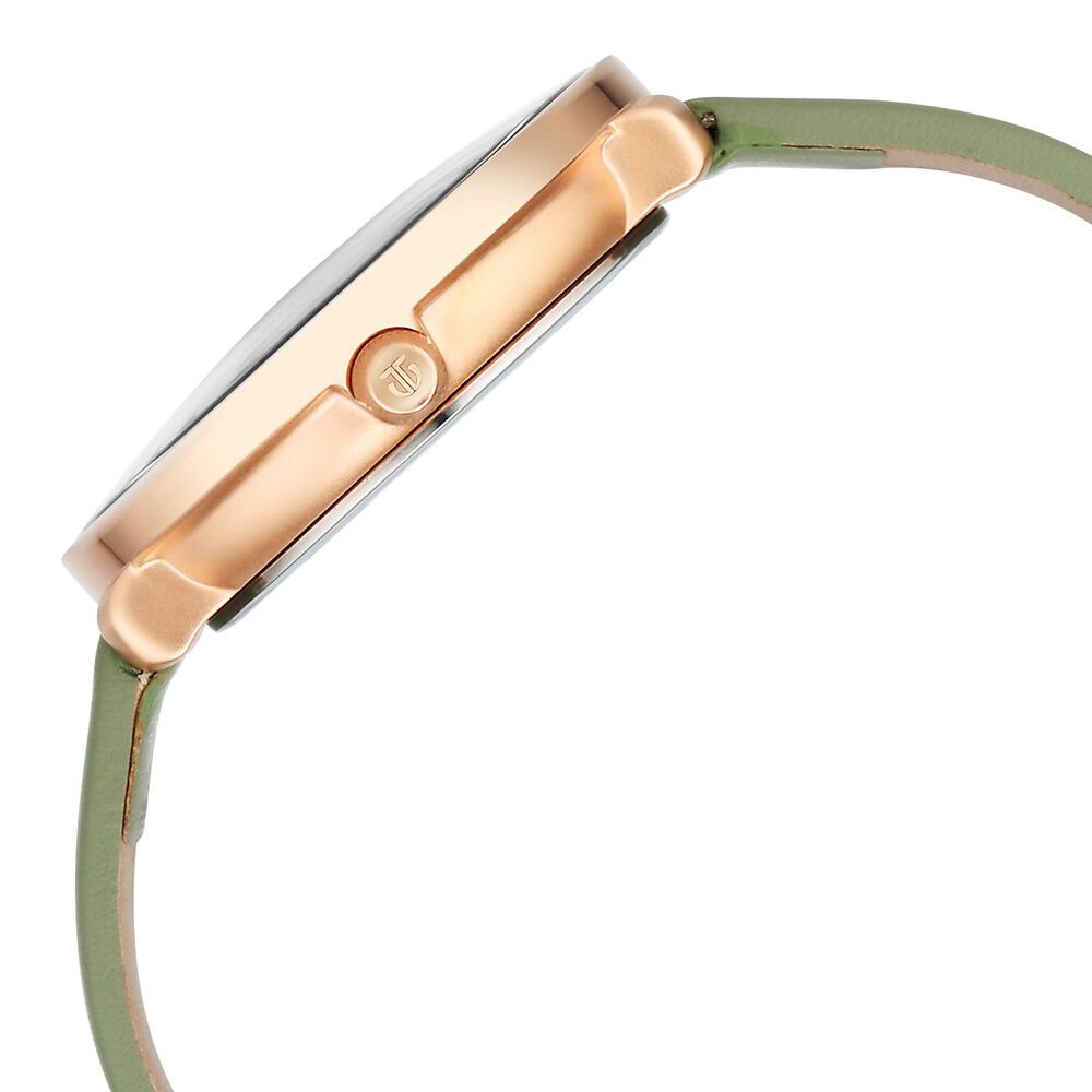 Titan Neo Quartz Multifunction White Dial Leather Strap Watch for Women - The Watch Factory ®