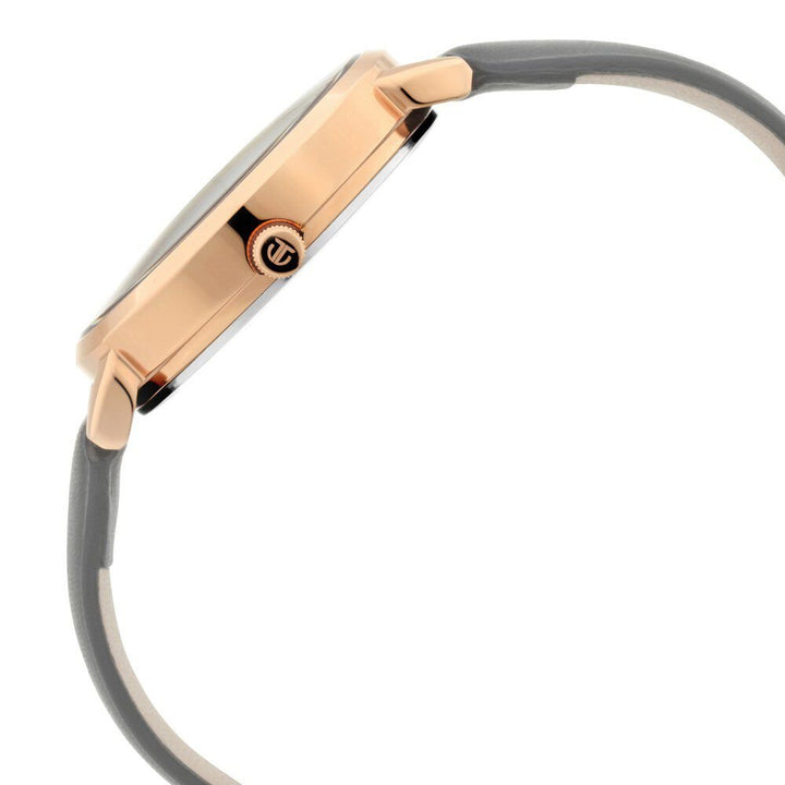 Titan Women's Regal: Roman Numeral Grey Dial & Laeather Strap Watch - The Watch Factory ®