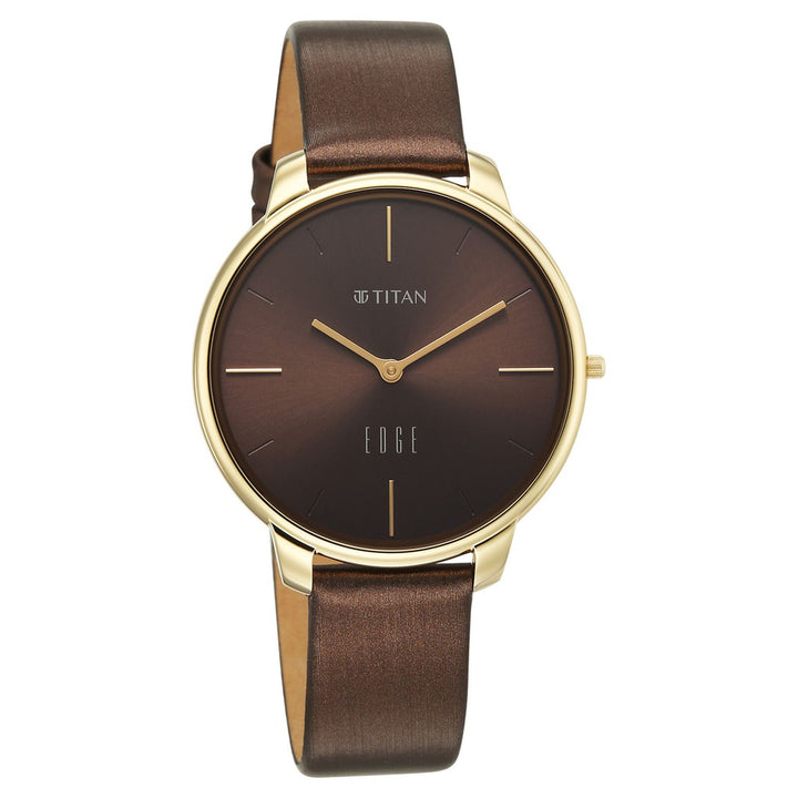 Titan Velora 2654QL02 Brown Dial Women&