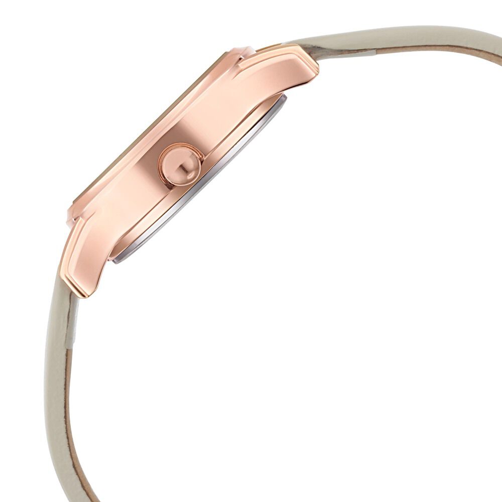 Titan Women's Lagan Chic: Studded Brown Dial watch with & Elegant Hands 2656WL01