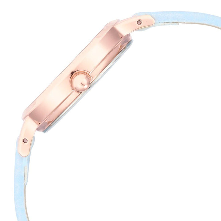 Titan Raga Viva Quartz Analog with Date White Dial Women Watch With Leather Strap NS2666WL02