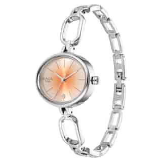 Titan Raga Viva Silver Dial Silver Brass Strap Watch NP2667SM01 - The Watch Factory ®