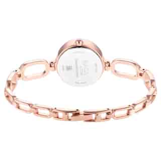 Titan Raga Viva Silver Dial Rose Gold Brass Strap Watch NP2667WM01