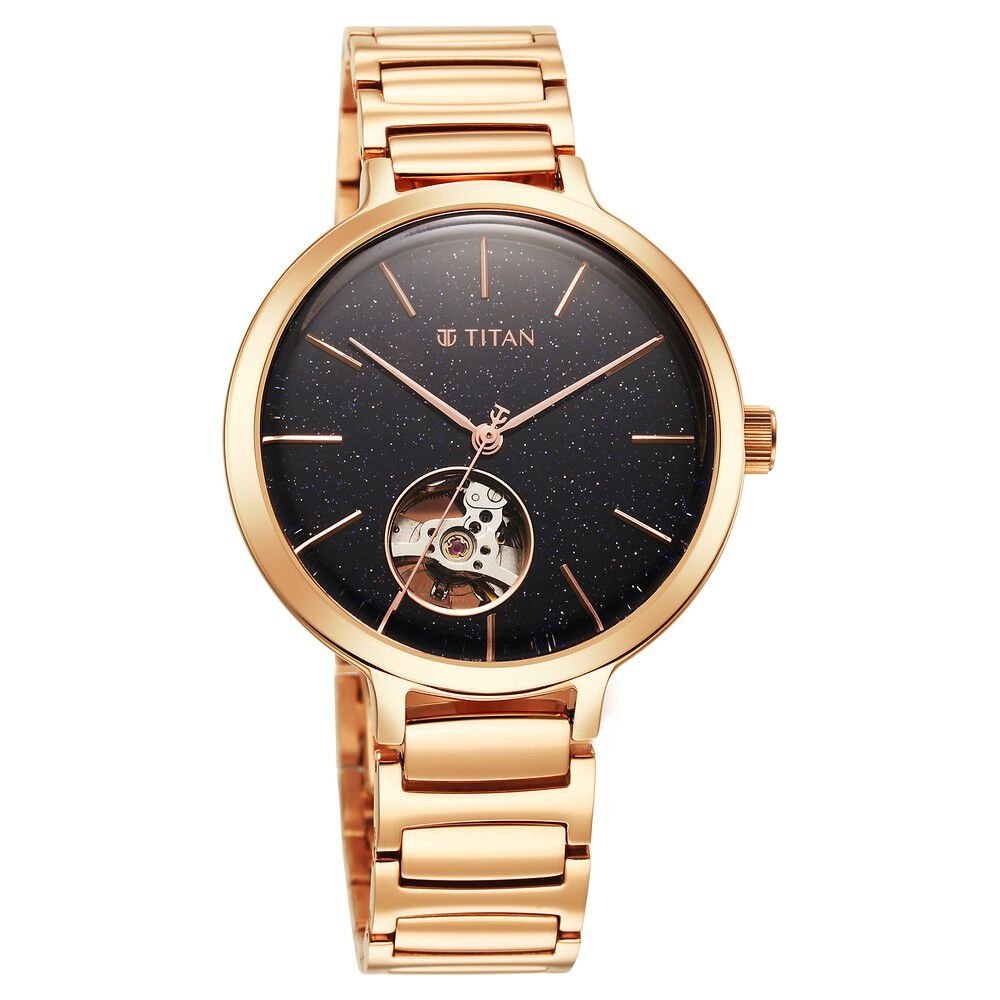 Aventurine Automatic Blue Dial Automatic Watch for Women - The Watch Factory ®