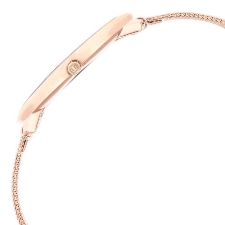 Titan Edge Rose Gold Dial Analog Stainless Steel Strap watch for Women - The Watch Factory ®