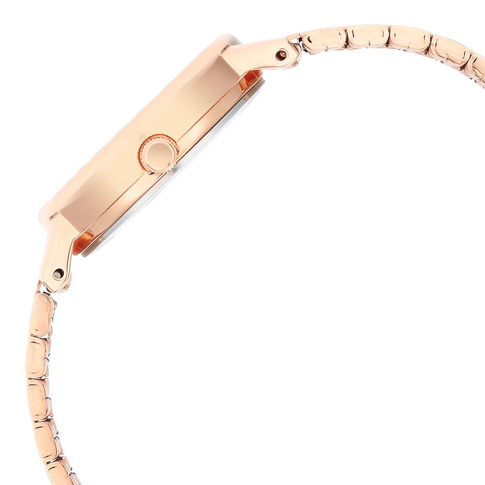 Titan Karishma Rose Gold Dial Analog Stainless Steel Strap Watch for Women NS2678WM01