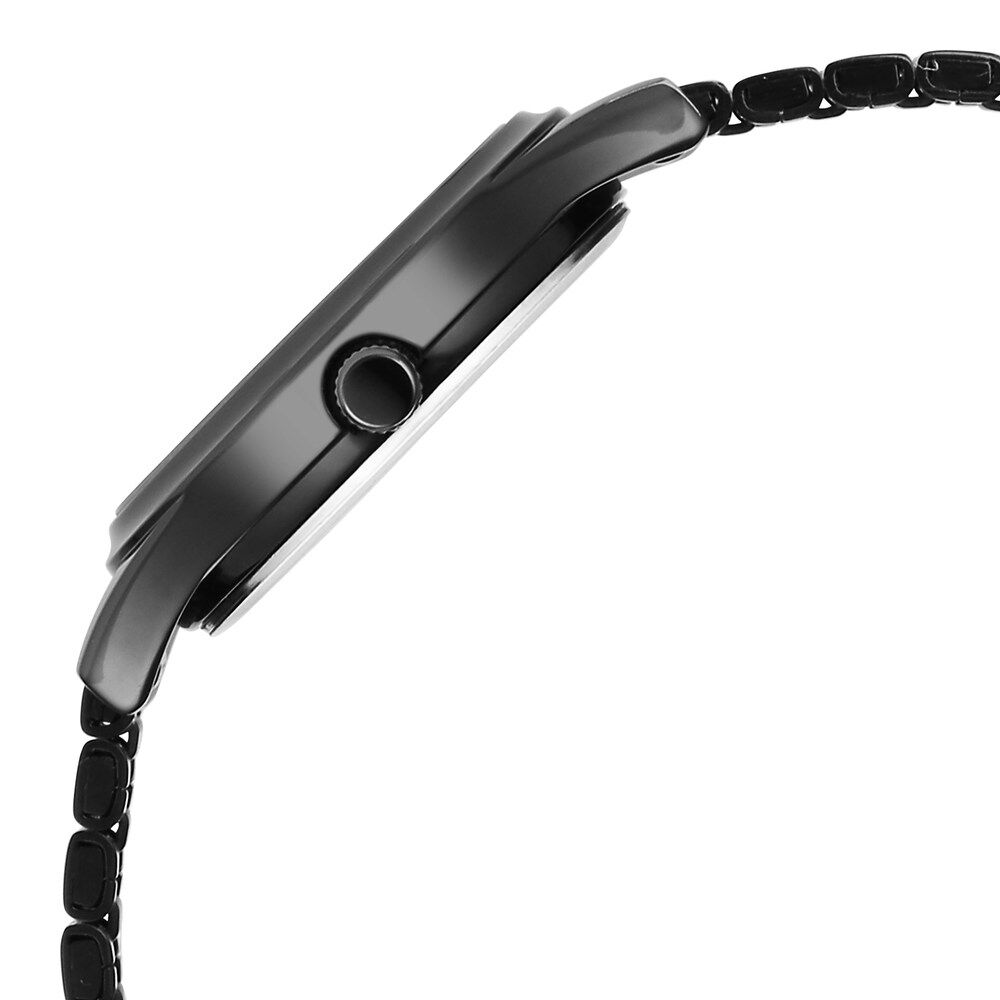 Titan Karishma Quartz Analog Blue Dial Black Stainless Steel Strap Watch For Women 2679NM02