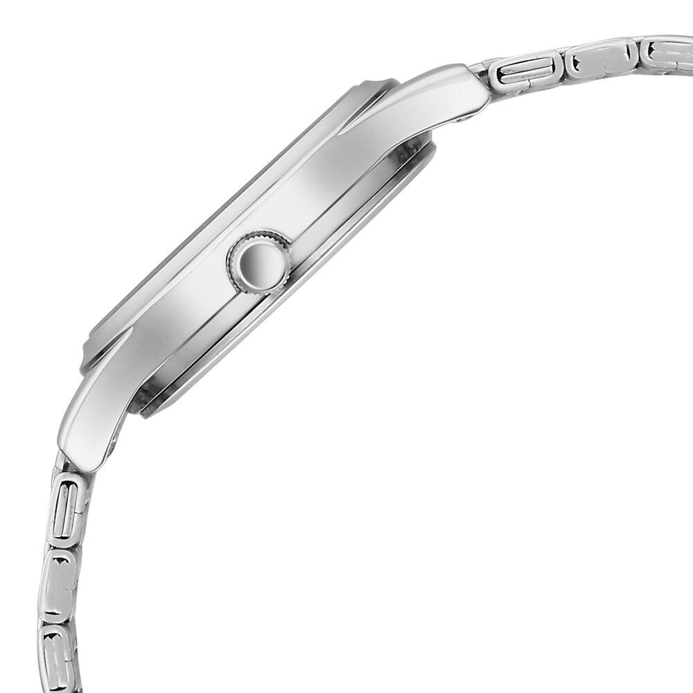 Titan Karishma Quartz Analog Black Dial Silver Stainless Steel Strap Watch For Women - The Watch Factory ®