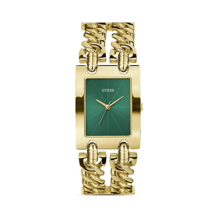 GUESS MOD HEAVY METAL Ladies Gold Tone Analog Watch GW0740L2