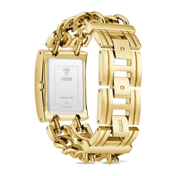 GUESS MOD HEAVY METAL Ladies Gold Tone Analog Watch GW0740L2