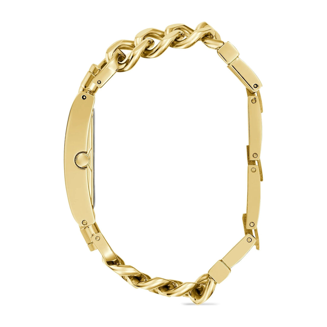 GUESS MOD HEAVY METAL Ladies Gold Tone Analog Watch GW0740L2