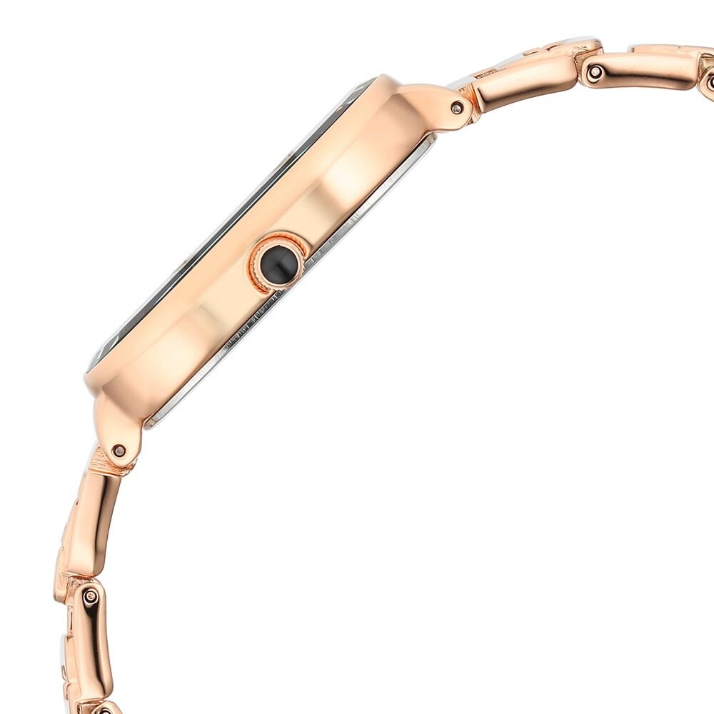 Titan Raga Chic Quartz Analog Black Dial Rose Gold Metal Strap Watch for Women - The Watch Factory ®