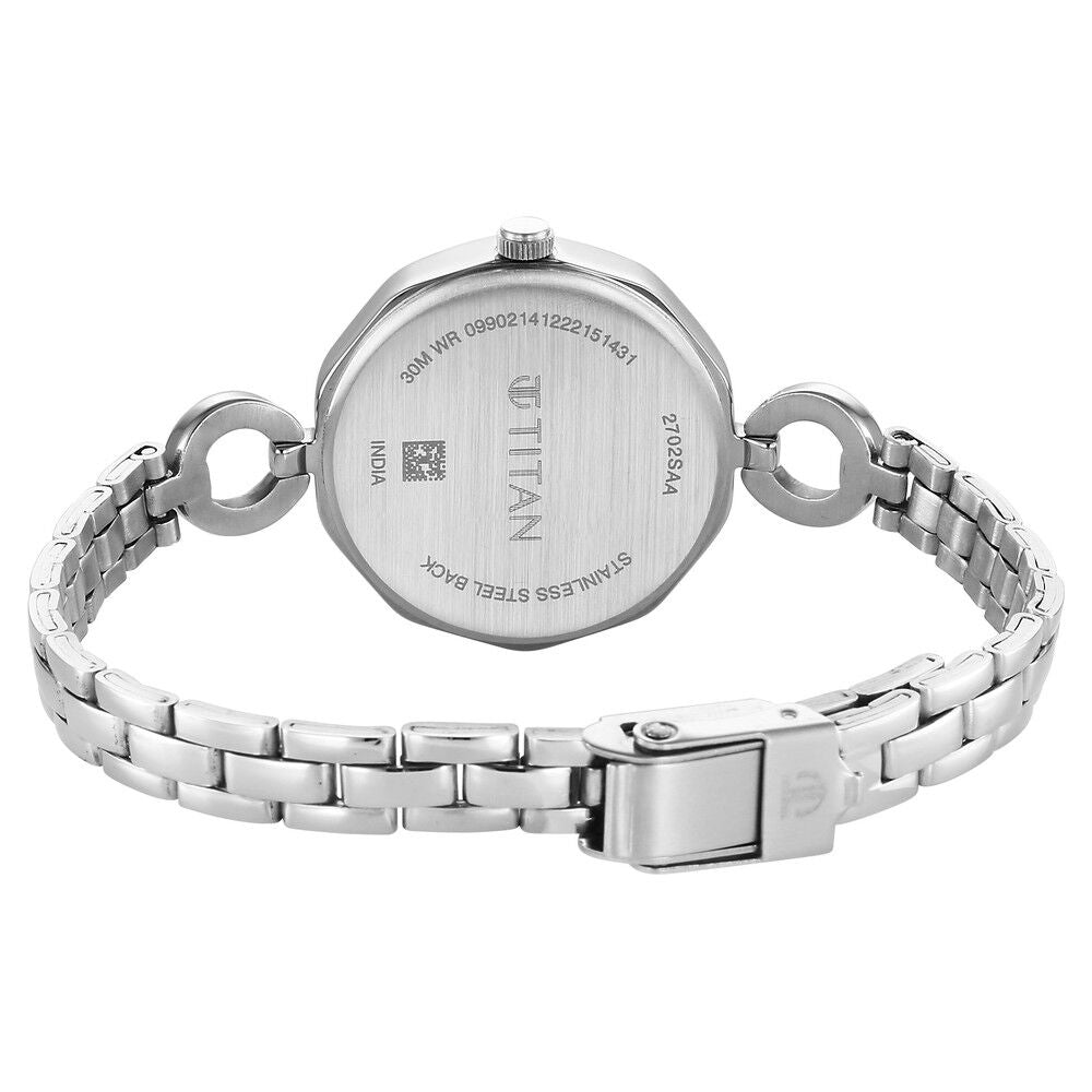 Titan Karishma Silver Dial Watch for Women - The Watch Factory ®