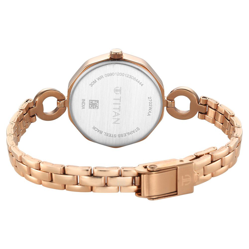 Titan Karishma White Dial Watch for Women NS2702WM01