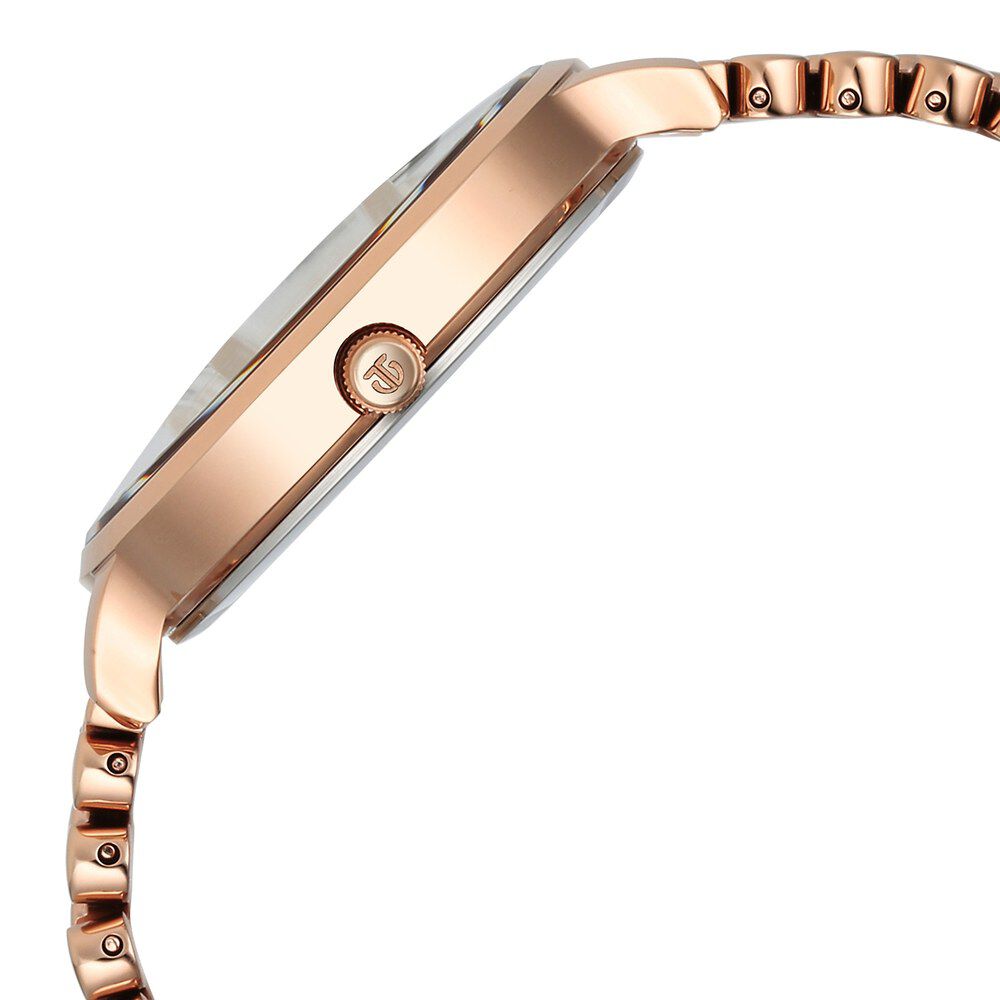 Titan Secluded Quartz Analog Silver Dial Metal Strap Watch For Women 2709WM02