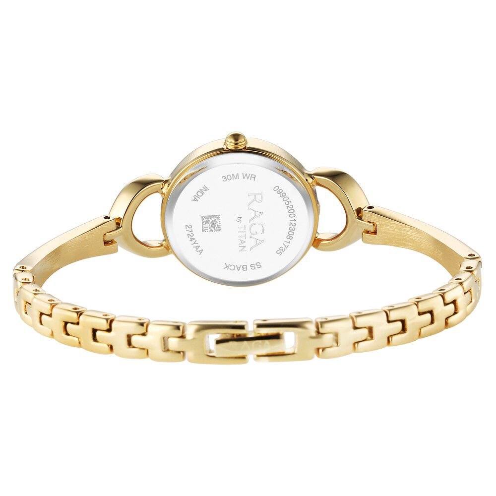 Titan Raga Champagne Dial Watch for Women - The Watch Factory ®