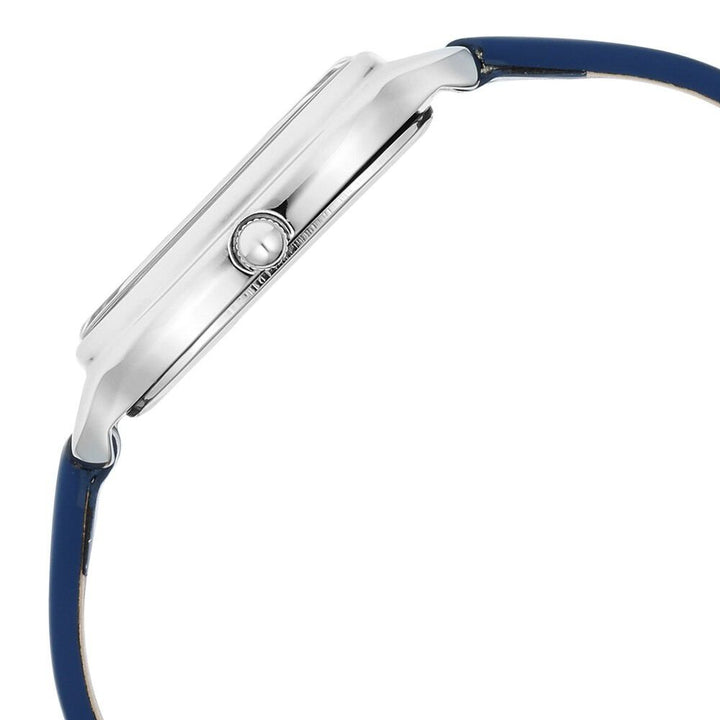 Titan Workwear Quartz Analog Beige Dial Blue Leather Strap Watch For Women - The Watch Factory ®