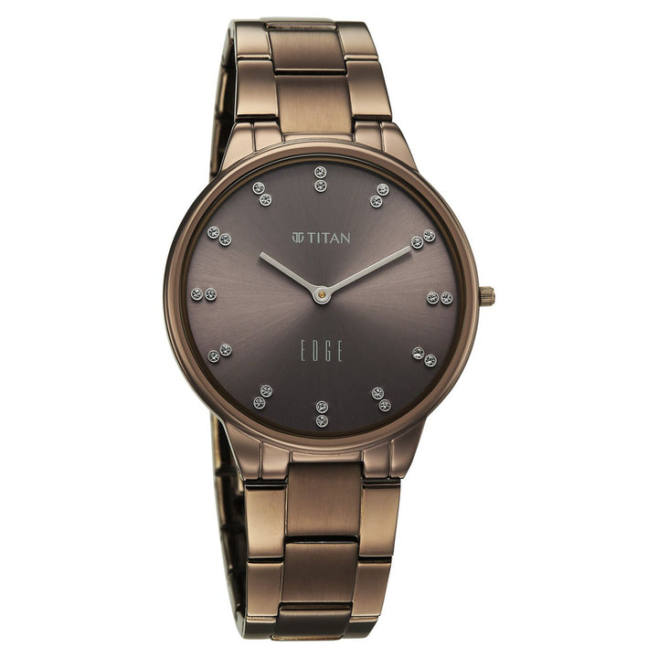 Titan Velora 2734QM05 Brown Dial Women&