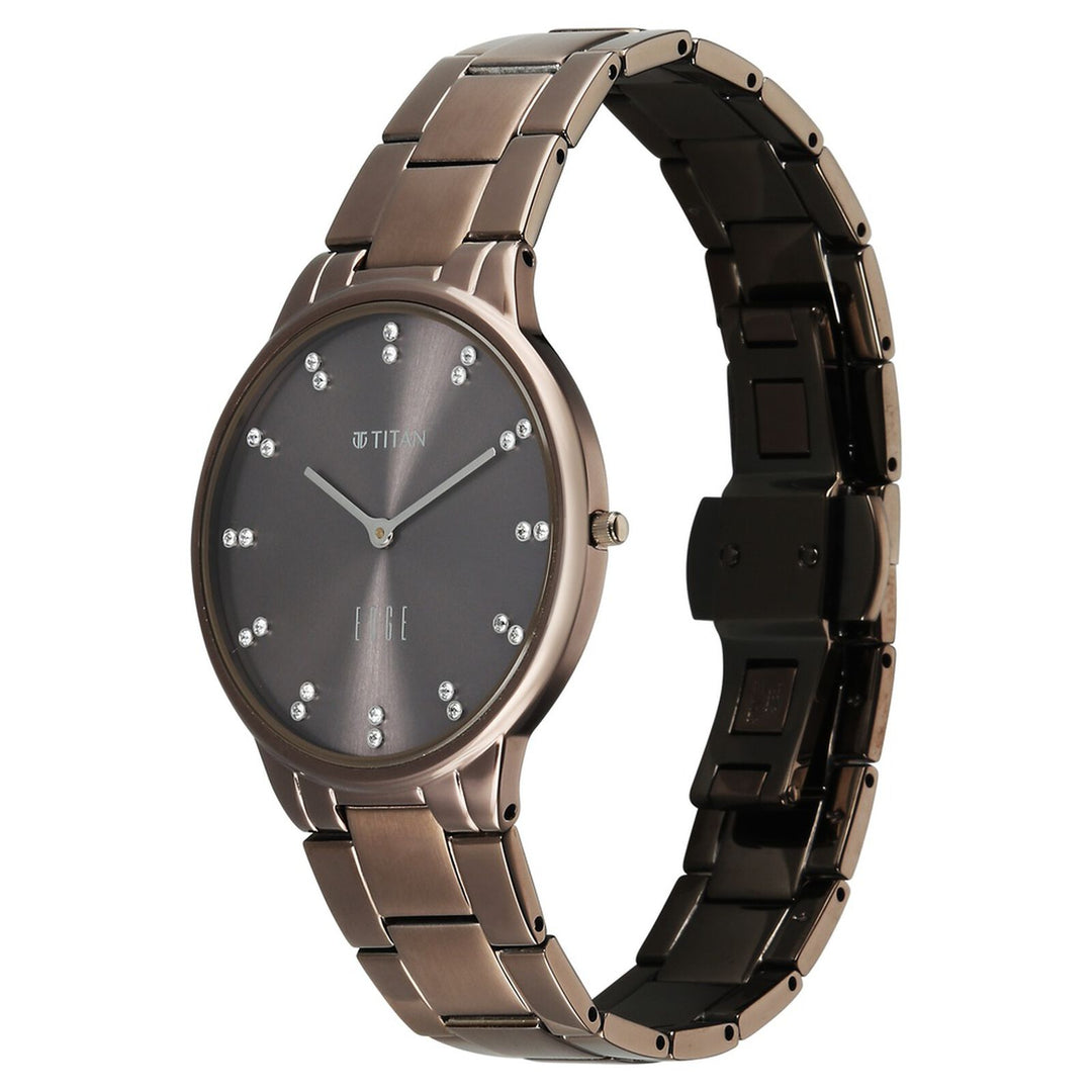 Titan Velora 2734QM05 Brown Dial Women&