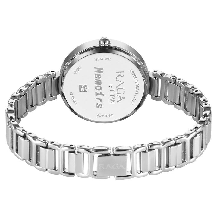Titan Raga Memoirs Quartz Analog Silver Dial With Silver Color Metal Strap Watch For Women - The Watch Factory ®