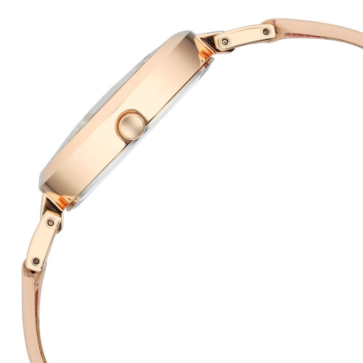 Titan Raga Memoirs Quartz Analog Pink Dial With Pink Color Leather Strap Watch For Women - The Watch Factory ®