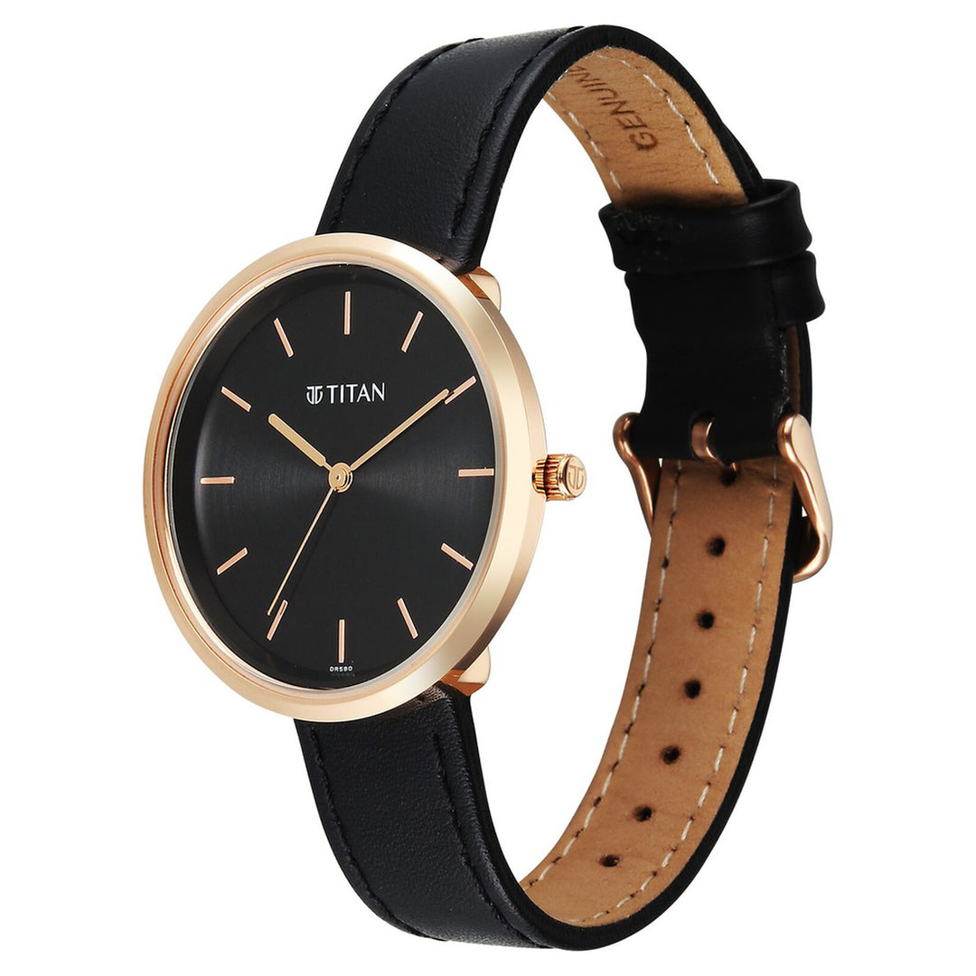 Titan Neo 2784WL02 Black Dial Women&