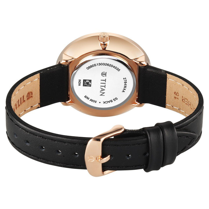 Titan Neo 2784WL02 Black Dial Women&