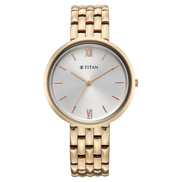 Titan Neo 2784WM02 White Dial Women&