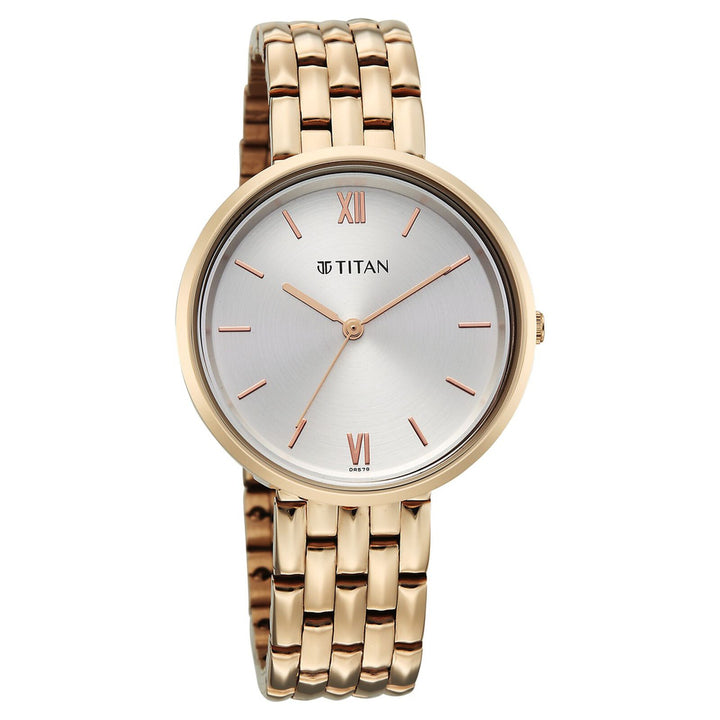 Titan Neo 2784WM02 White Dial Women&