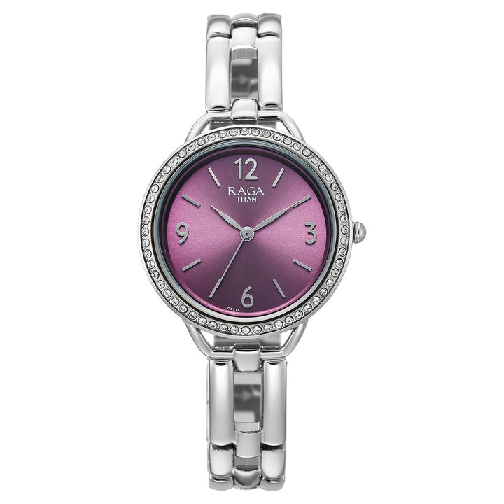 Titan Raga DEC Blaze 2791SM01 Purple Dial Women&