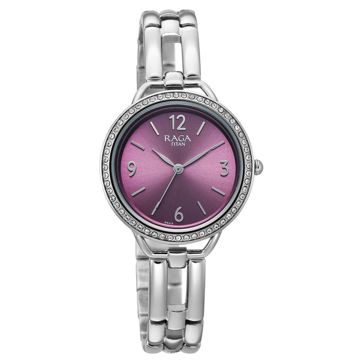 Titan Raga DEC Blaze 2791SM01 Purple Dial Women&