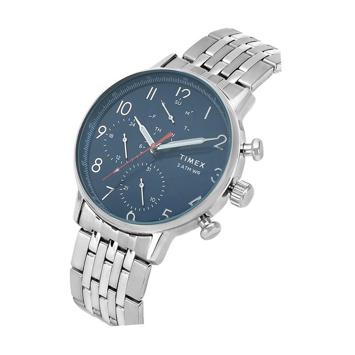 TIMEX Men Blue Round Dial Analog Watch - TWEG25403