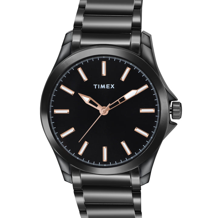 TIMEX Men Black Round Dial Analog Watch - TWTG58SMU04