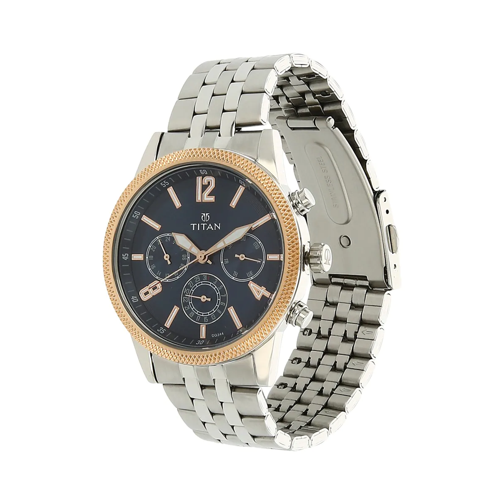 Titan NP1734KM01 Analog Blue Dial Watch For Men