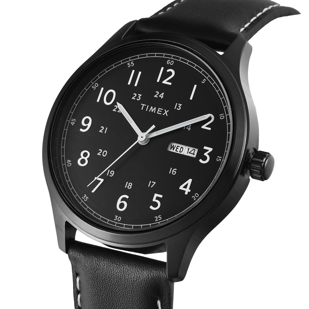 TIMEX Men Black Round Dial Analog Watch - TWTG65SMU14