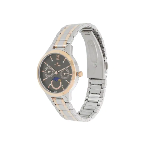 TITAN Workwear Watch with Analog Moon Phase Function 2590KM02(DH186)