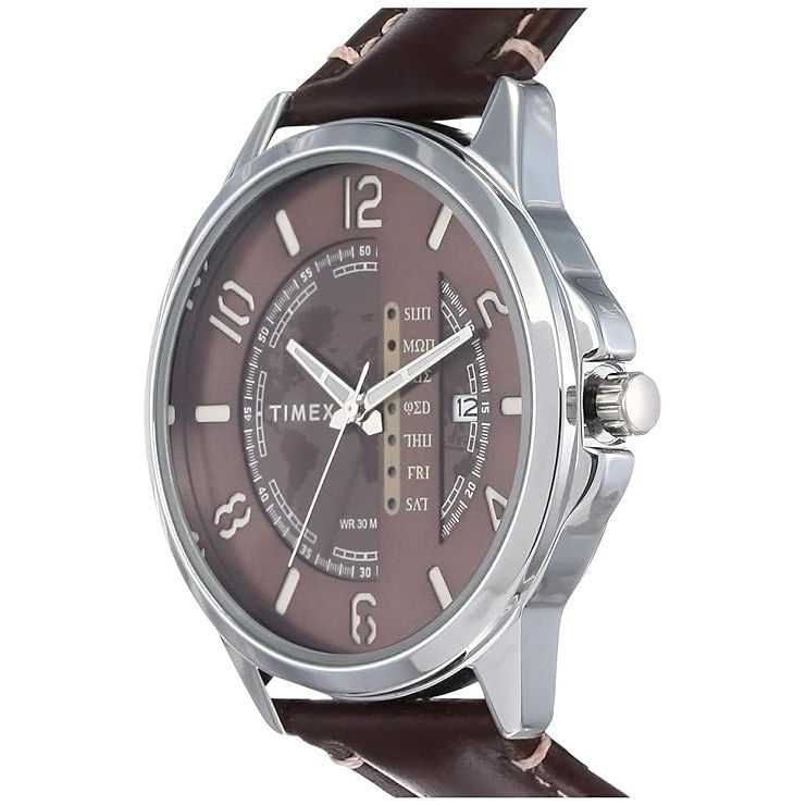 Timex Analog Brown Dial Men's Watch-TWEG16503