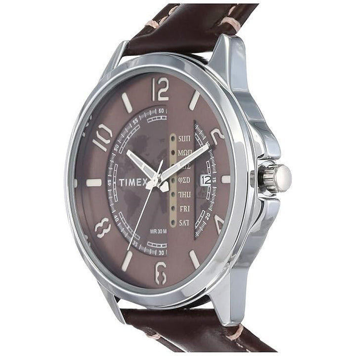 Timex Analog Brown Dial Men's Watch-TWEG16503