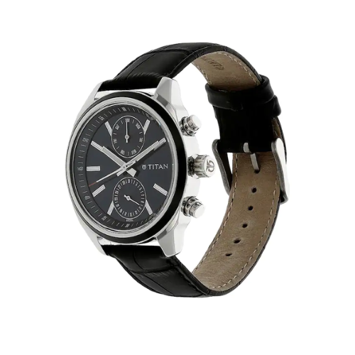 Titan Workwear NU1733KL01 Blue Dial Men&