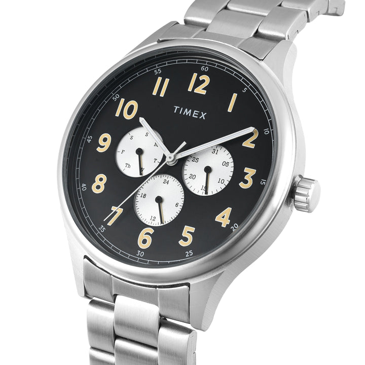 TIMEX Men Black Round Dial Analog Watch - TWEG184SMU21