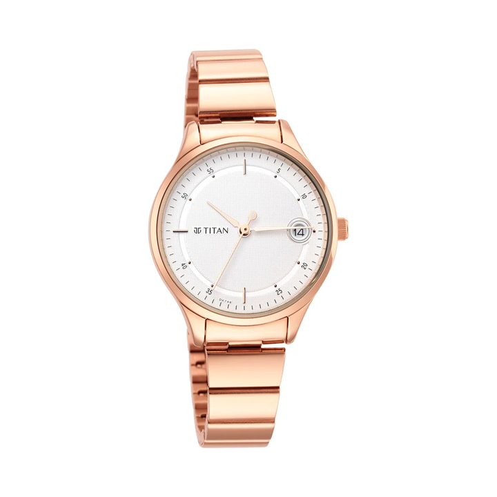 TITAN Workwear Silver Dial Women's Watch NP2649WM01