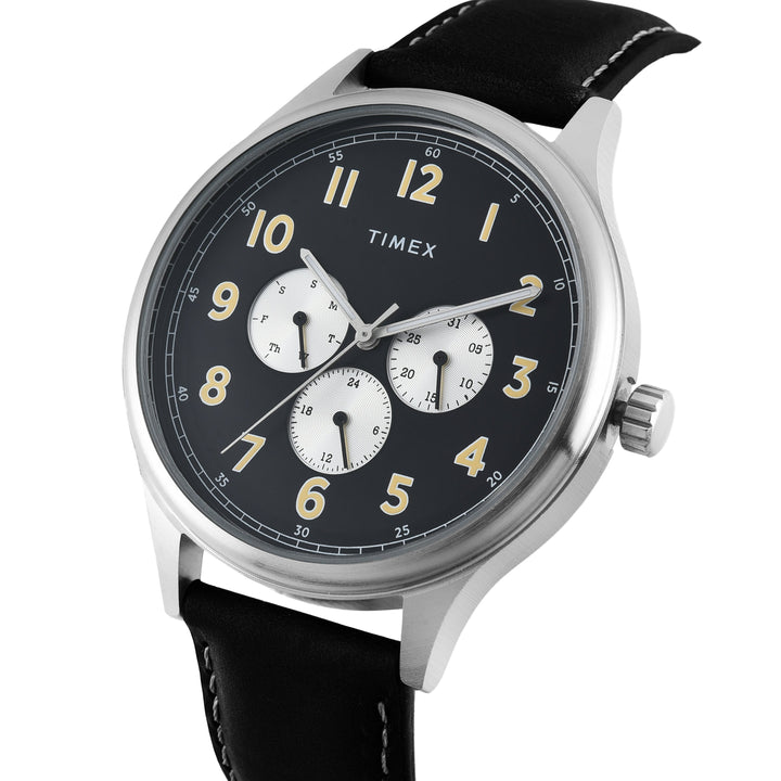 TIMEX Men Black Round Dial Analog Watch - TWEG184SMU17
