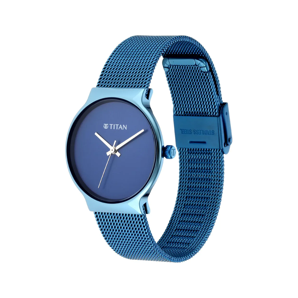 Titan 95162QM01 Purple Unending Beauty Analog Watch For Women