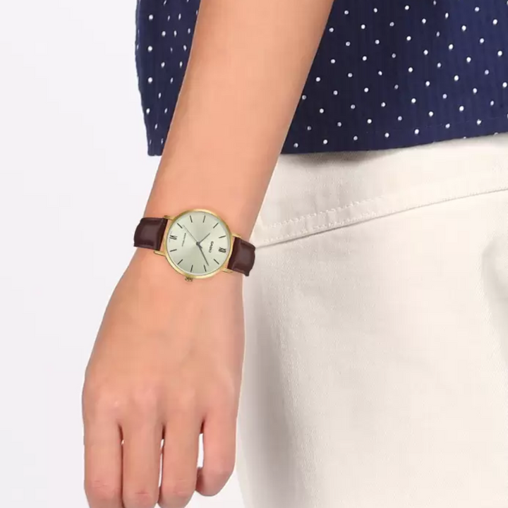 Casio A1787 LTP-VT01GL-9BUDF Enticer Ladies