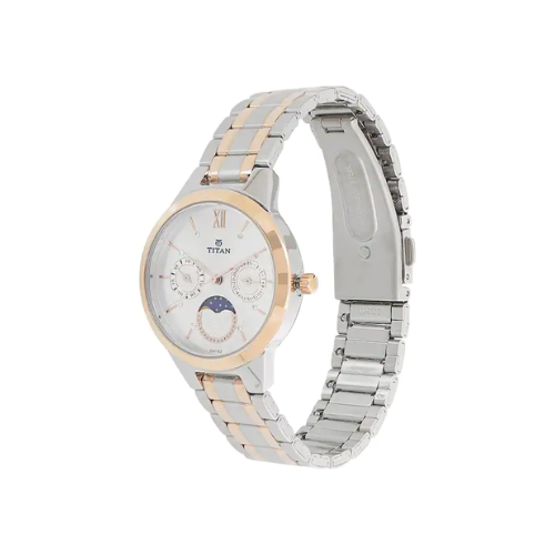 TITAN Workwear Watch with Analog Moon Phase Function 2590KM01(DH183)