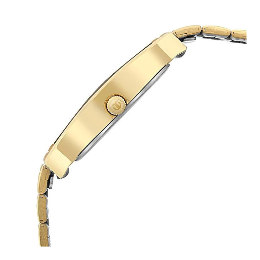 Titan Black Dial Metal Strap Watch 9151BM03 (DL613)