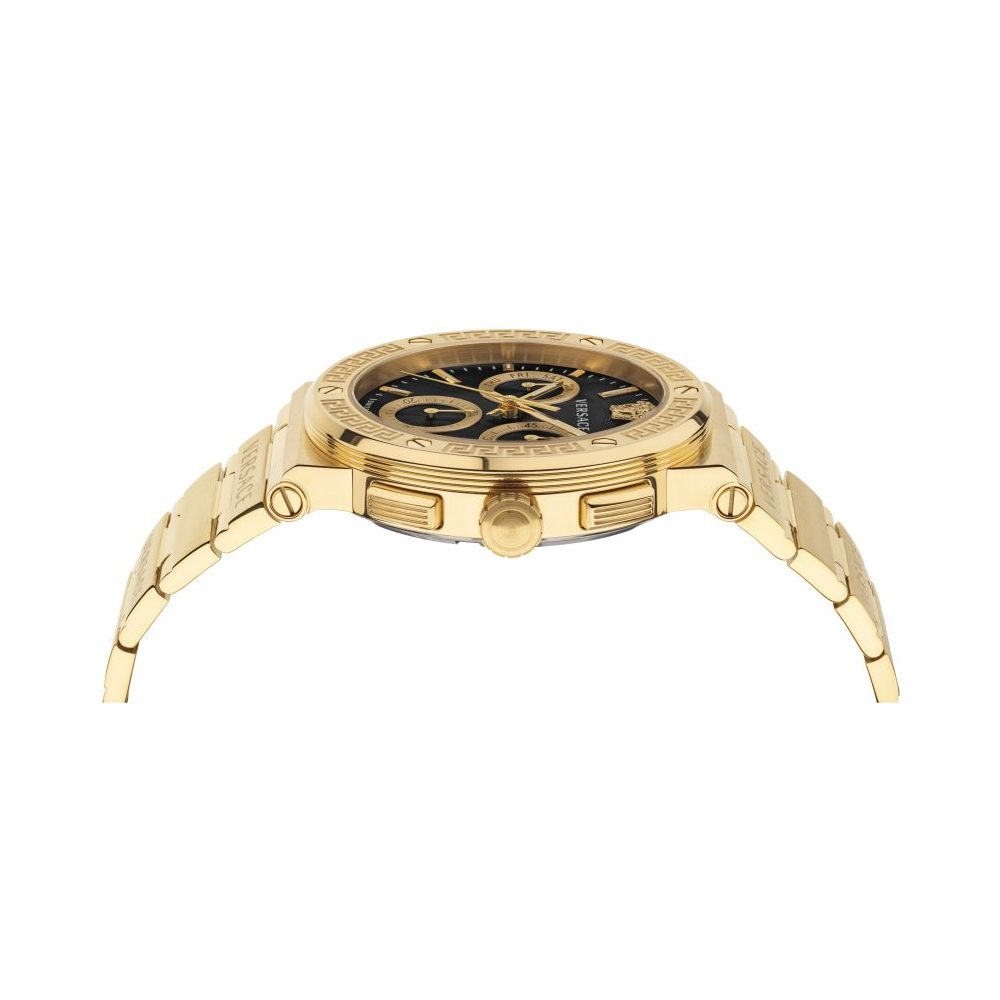 Mens Versace Greca Logo Chrono Watch VEZ900421