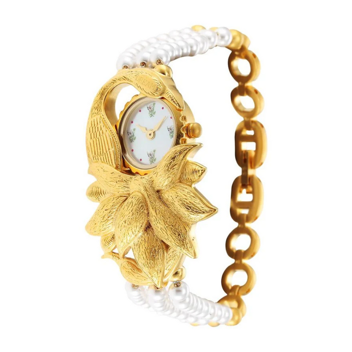 Titan Raga X Masaba Mother Of Pearl Dial Women Watch With Metal Strap 95171YM01 / NS95171YM01